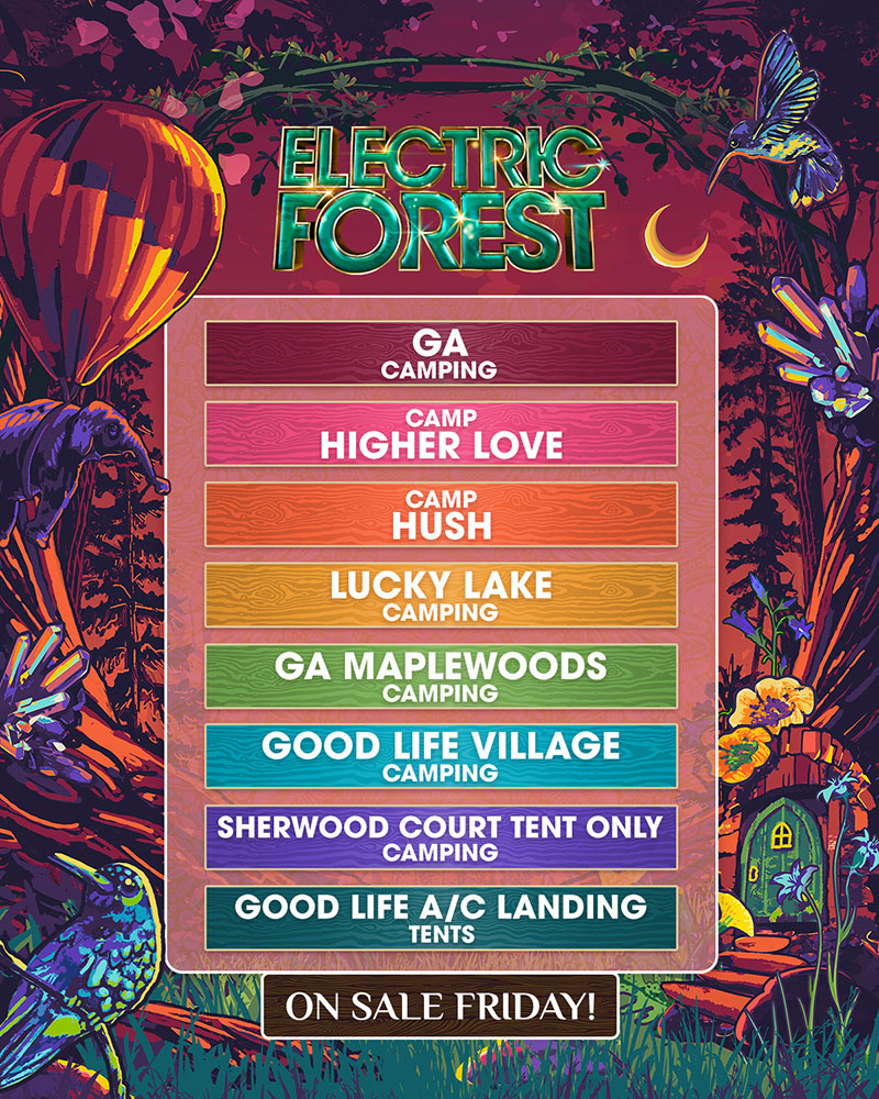 Electric Forest on sale Poster