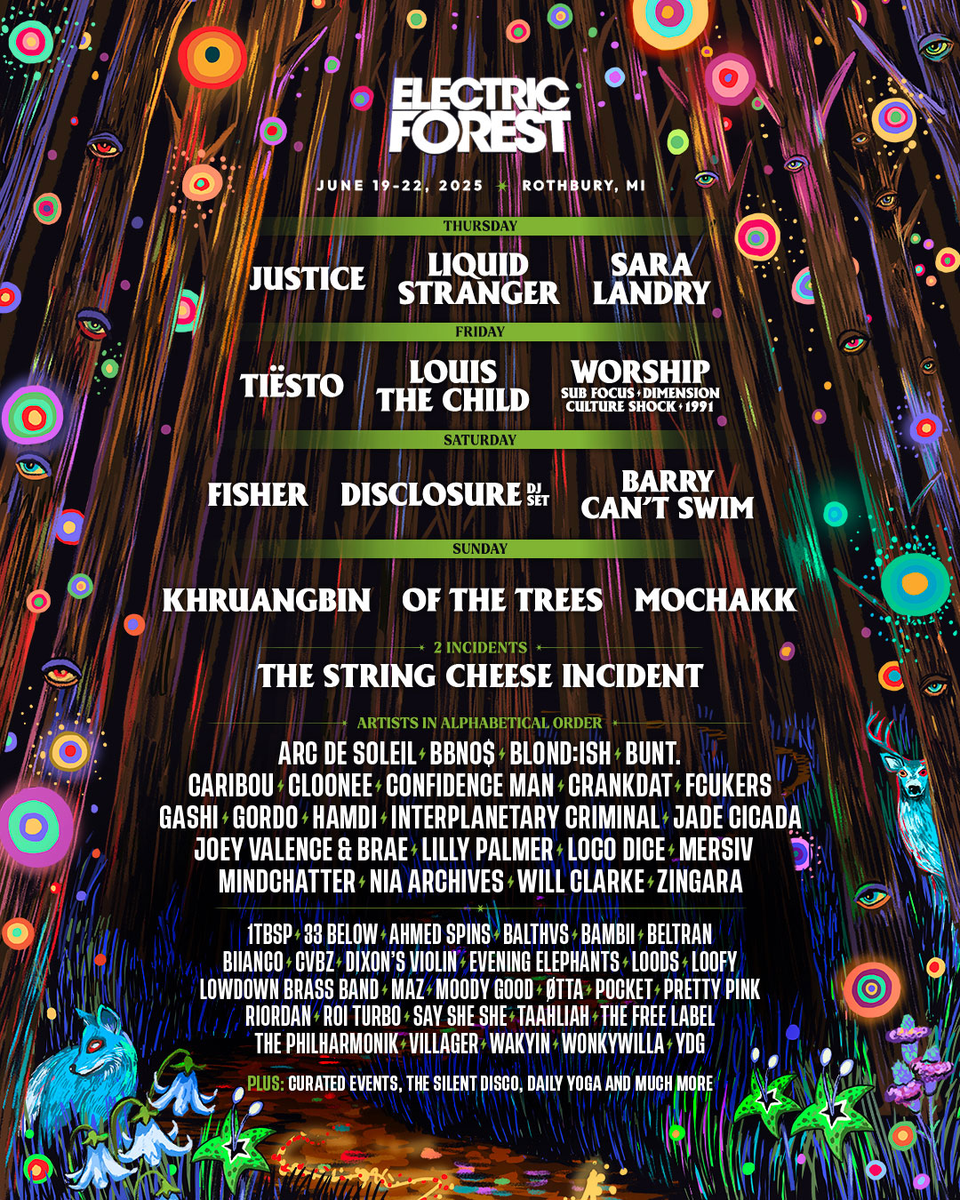 Electric Forest Rothbury MI